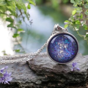 pet ashes memorial necklace